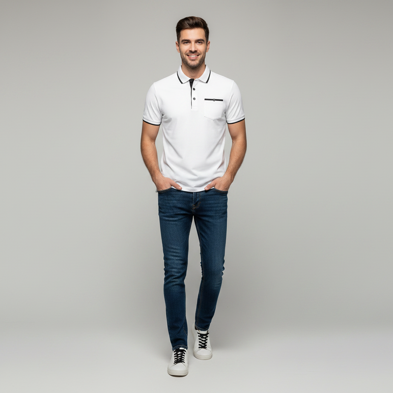 Elegant Poloshirt | Klassisk Herretøj