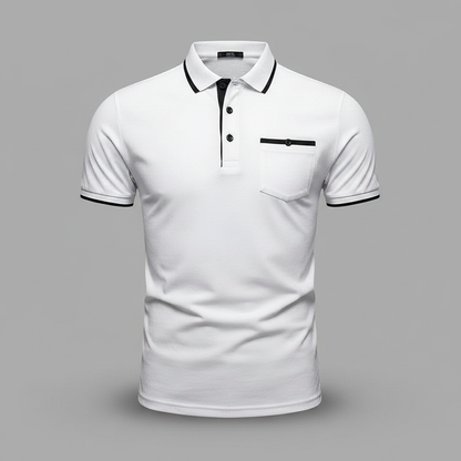 Elegant Poloshirt | Klassisk Herretøj 0