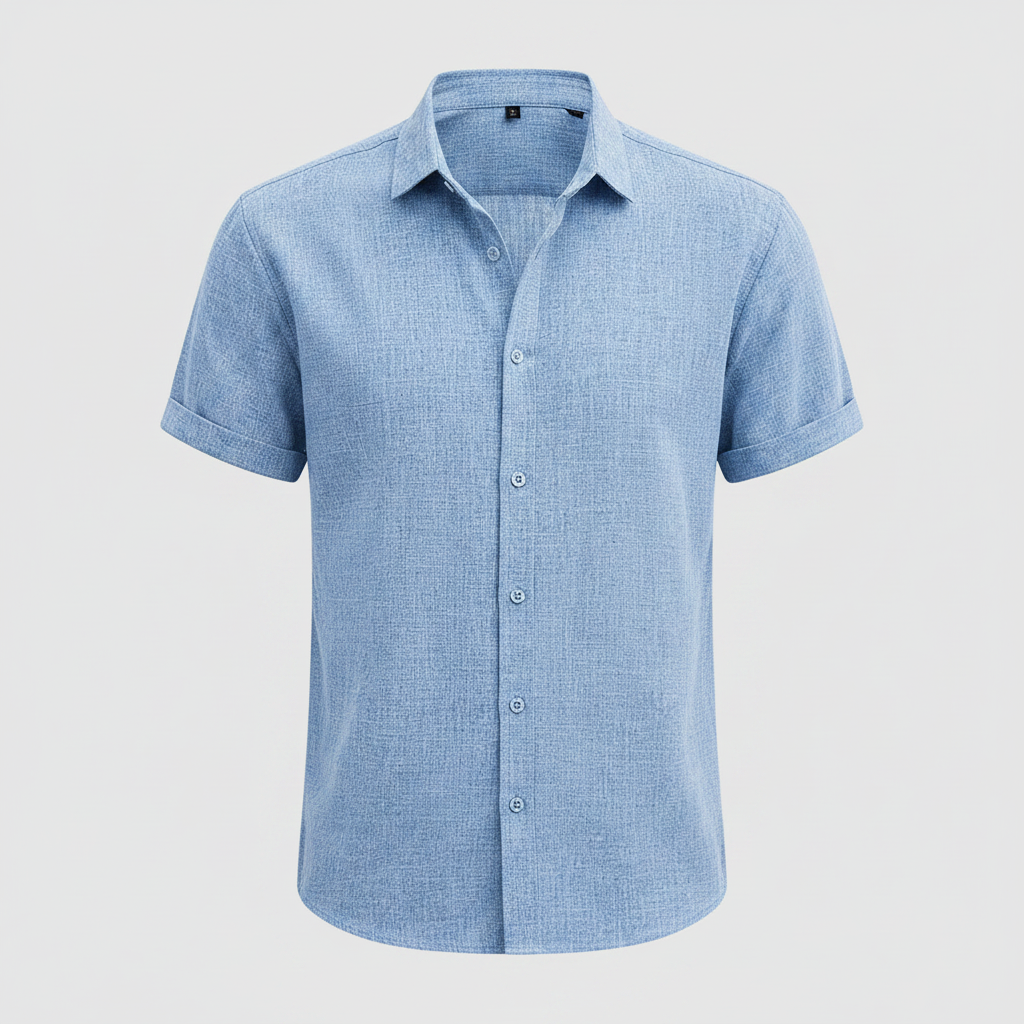 Elegant Sommer Skjorte | Herre Skjorter til Fritid 0