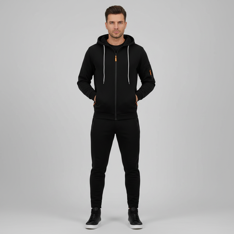 Hættetrøje Med Lynlås | Casual Hoodies Mænd