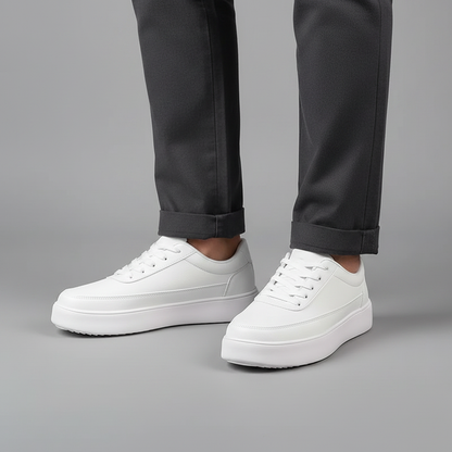 Hvide Platform Sneakers | Herre Sko til Afslapning