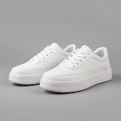 Hvide Platform Sneakers | Herre Sko til Afslapning 0